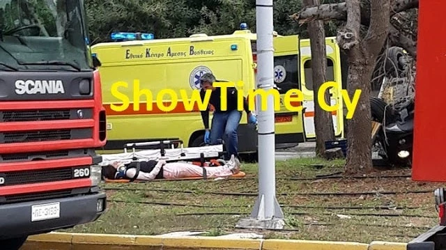 Εικόνες σοκ από το σοβαρό τροχαίο του Η. Βρεττού – Σώθηκε από θαύμα